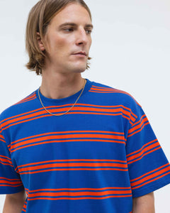 The Chair T-Shirt Striped Blue/Red