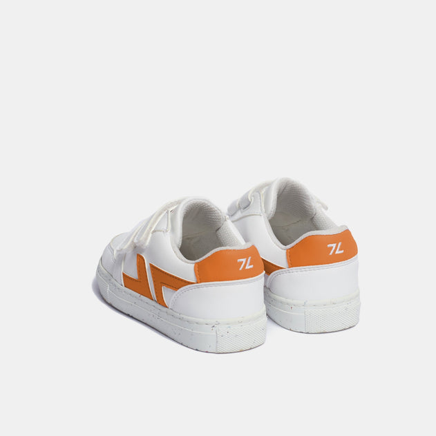 Kids' Zèta Sneakers Wit / Oranje