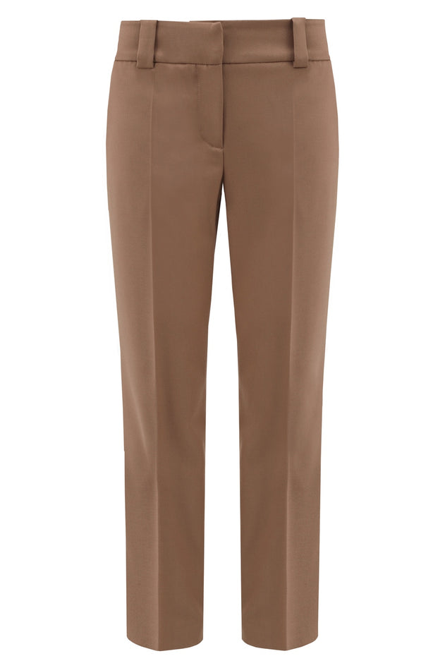 Enteliér Cigarette Pants Caramel