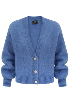 Mia Mohair Cardigan Blue