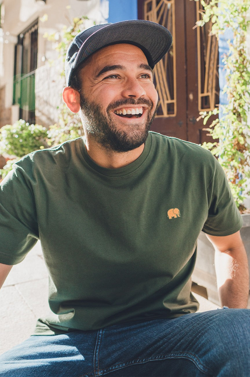 Organic Essential T-Shirt Kombu Green