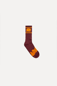 Organische katoenen atletische sokken Bourgondië