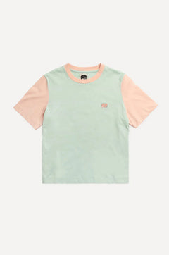 Trendsplant Color Block T-Shirt Mint Green