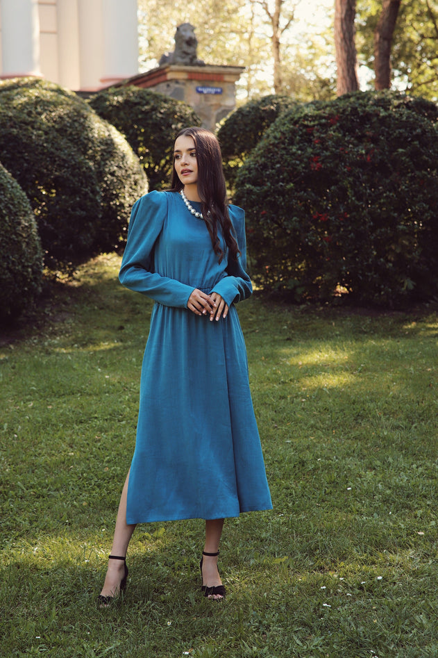 Mona Dress Blue