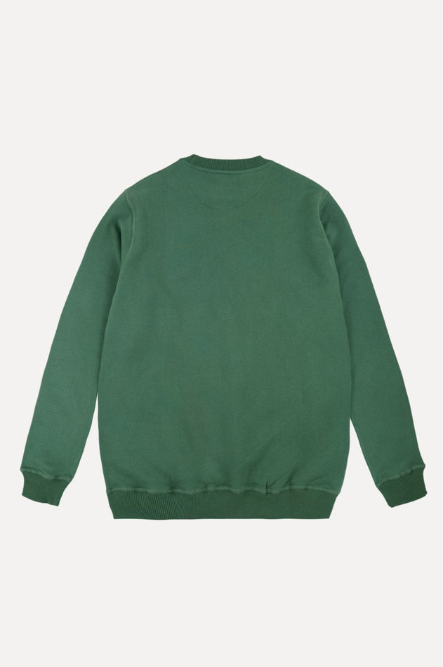 Organische essentiële sweater groenere weiden