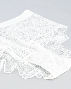 Lace Highwaist Slips 001 Blanche