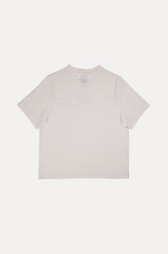 Vinalopo pigment met dames geverfd t-shirt van wit