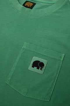 Garceta pigment met dames geverfd t-shirt pebrella groen