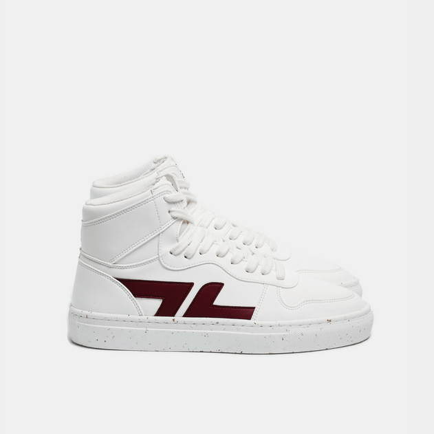 Alta Bordeaux Sneakers White