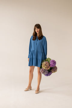 Anais Dress Blue