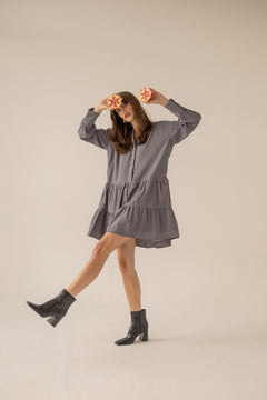 Anais Dress Grey