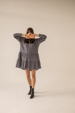 Anais Dress Grey