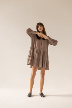 Anais Dress Light Chocolate