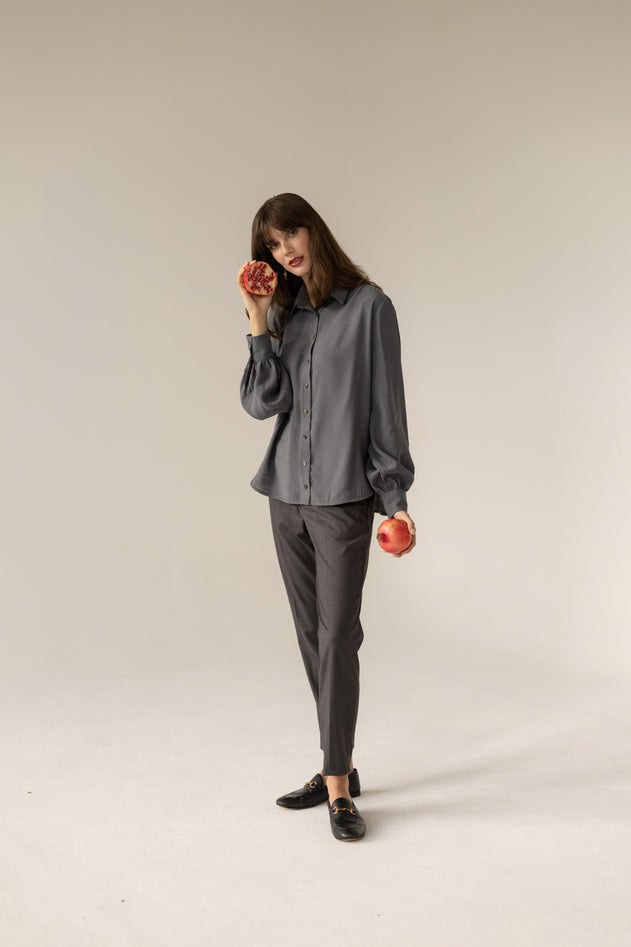 Noel Blouse Grijs