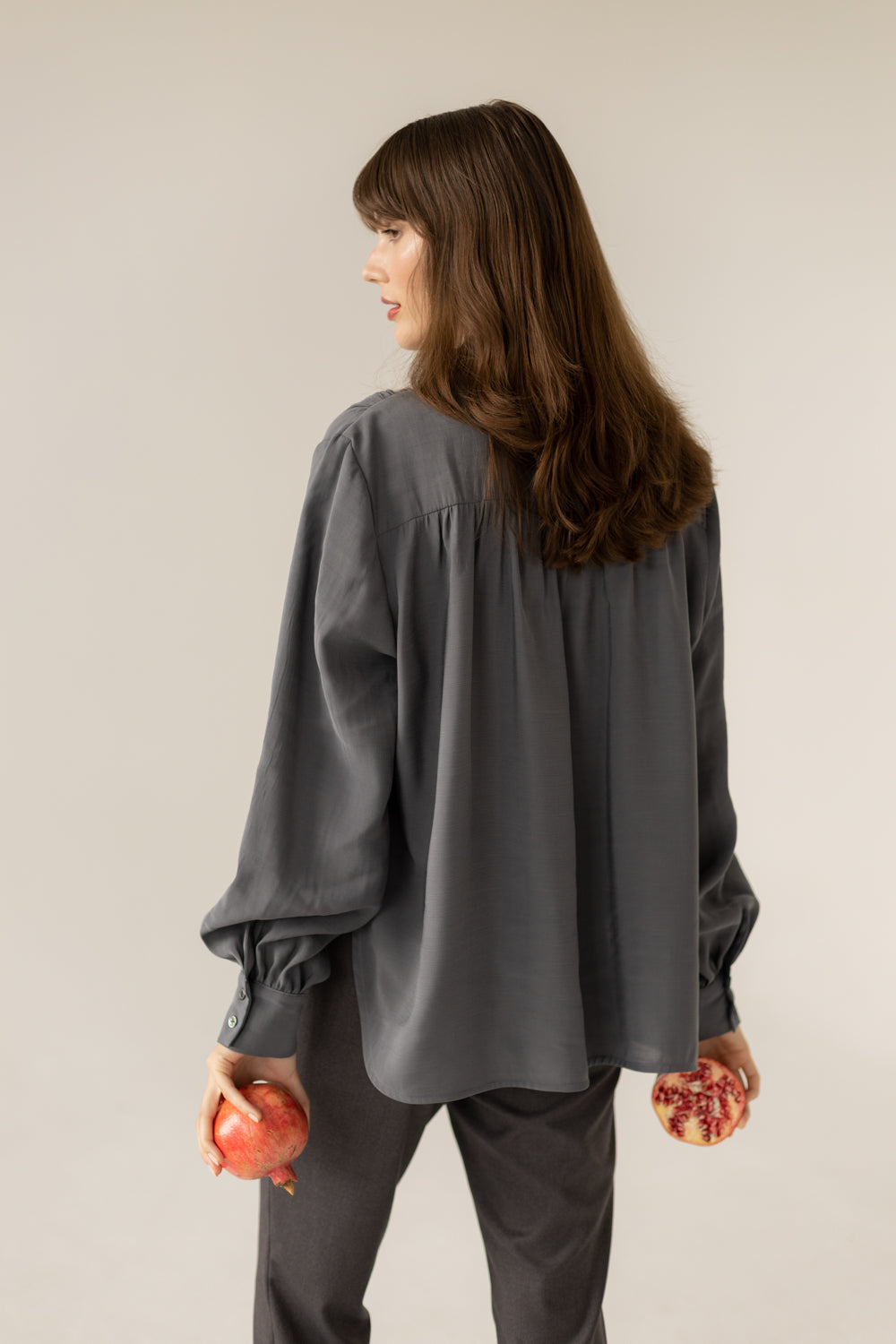 Noel Blouse Grijs