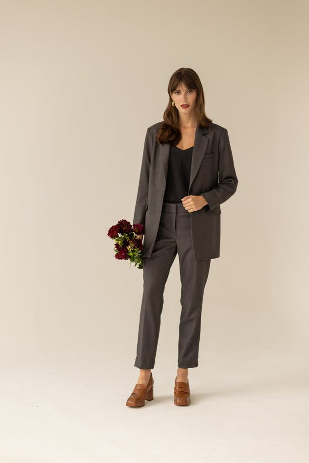 Maddison Blazer Donkergrijs