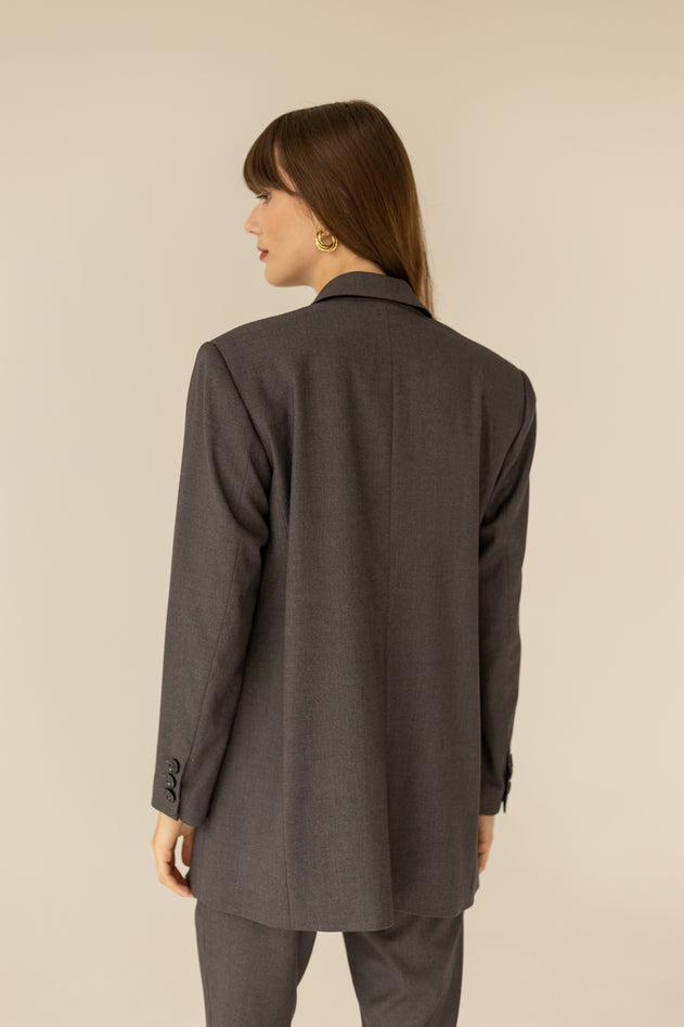 Maddison Blazer Donkergrijs