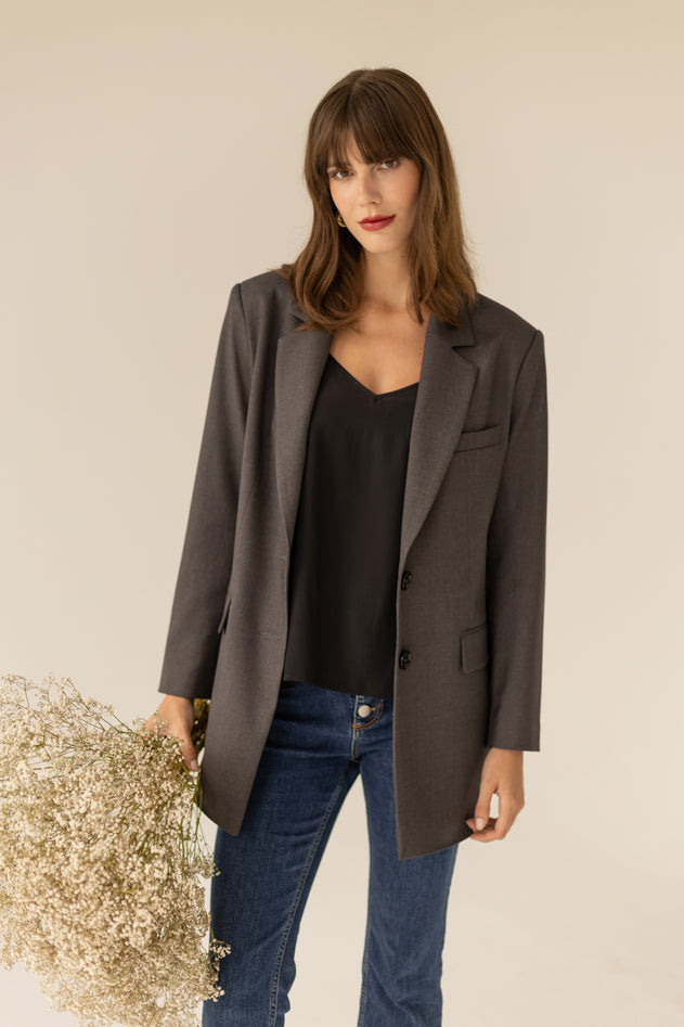 Maddison Blazer Donkergrijs