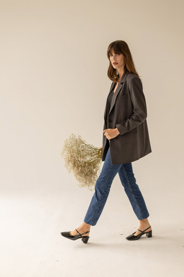 Maddison Blazer Donkergrijs
