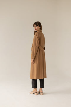 Enteliér Trench Coat Caramel