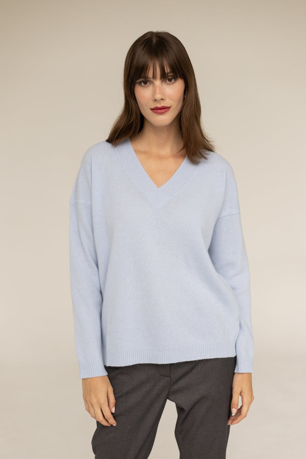 Enteliér Kasjmier Trui Blauw