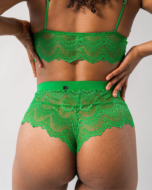 Kanten Highwaist String Green Ivy