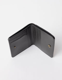 Alex Fold-Over Wallet Apple Leather Black