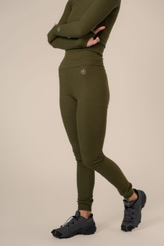 Algae Ribbed OCN Weed® Legging Legergroen