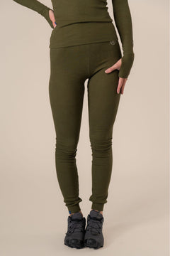 Algae Ribbed OCN Weed® Legging Legergroen