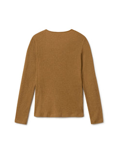 Arran Longsleeve Golden Brown