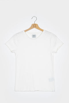 Artemisia Ribbed T-Shirt Recycled Cotton