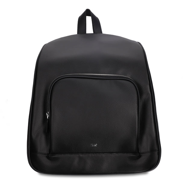 Mika Appleskin Backpack met ritszakken zwart