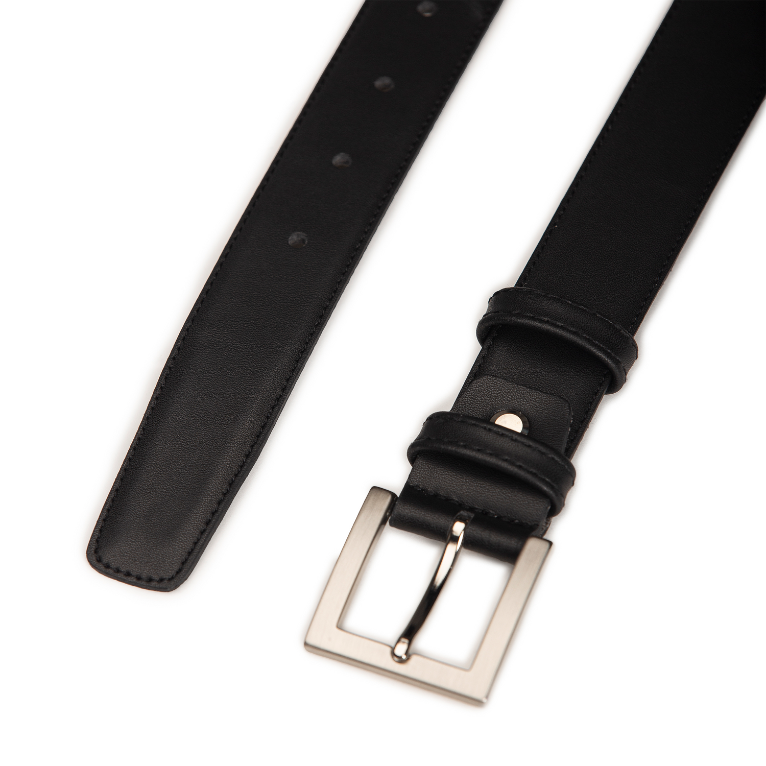 Nae Bruc MicroFiber Men's Black Vegan Belt