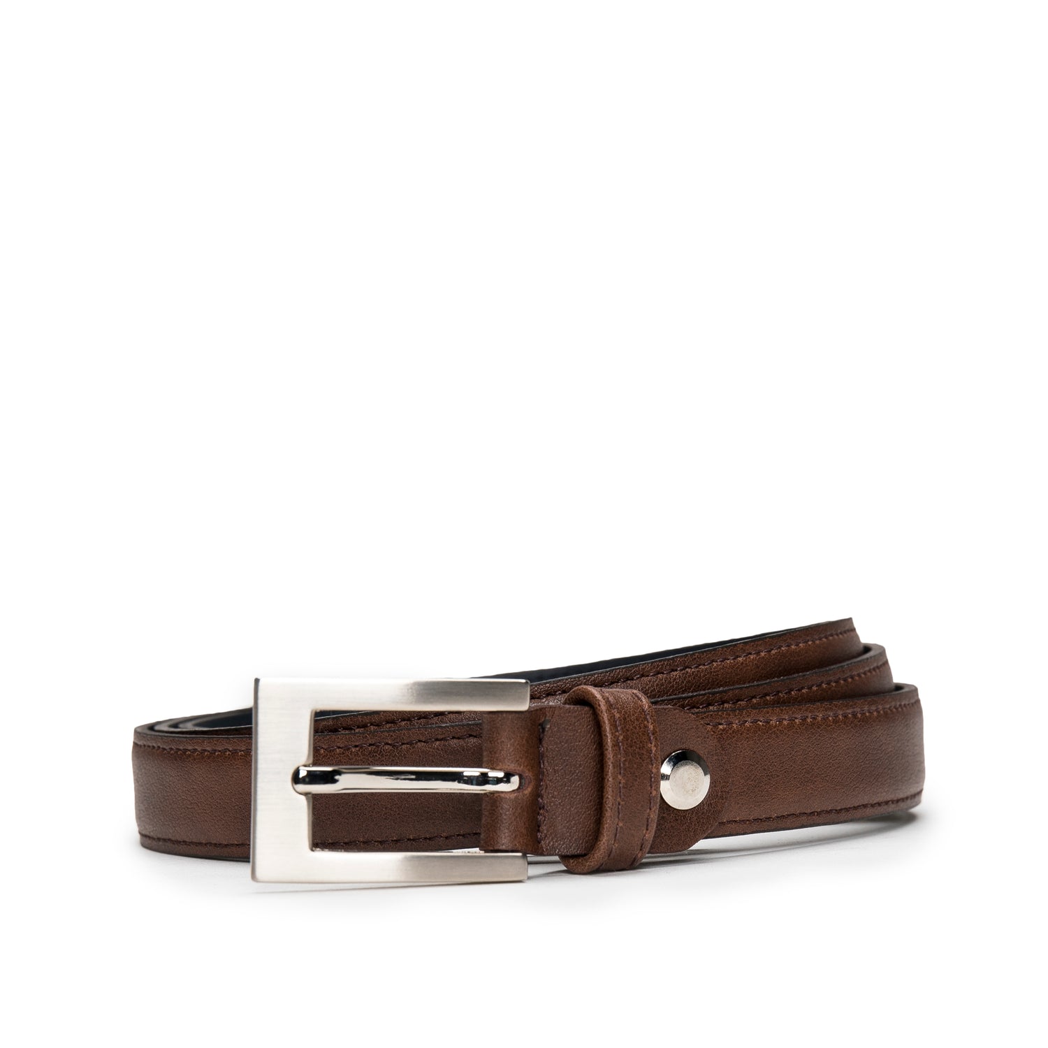 Camp MicroFiber Women's Brown Vegan Belt