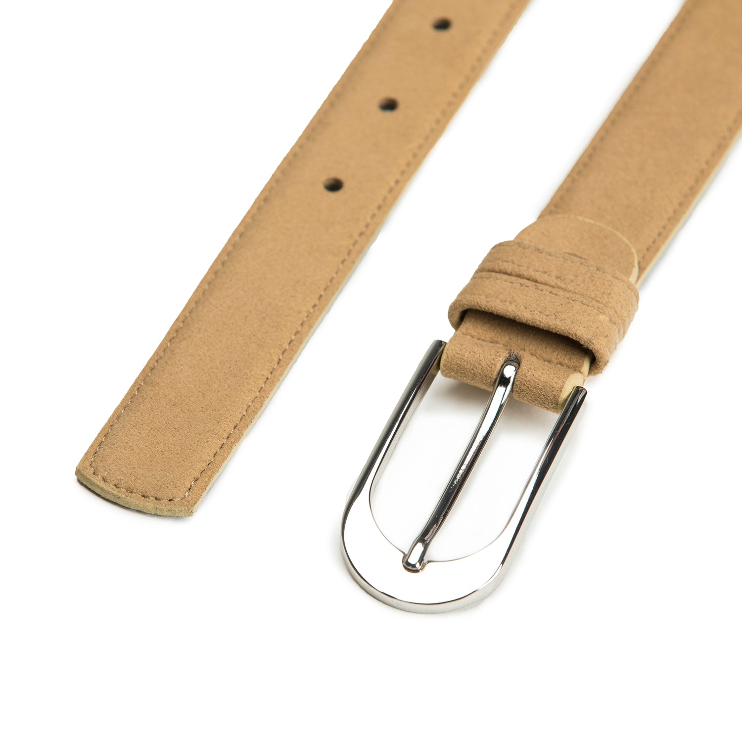 Pera MicroFiber Dames Camel Vegan Belt