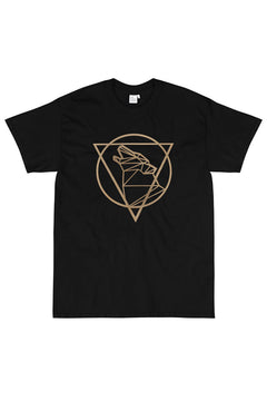 Bermuda T-shirt zwart/roségoud