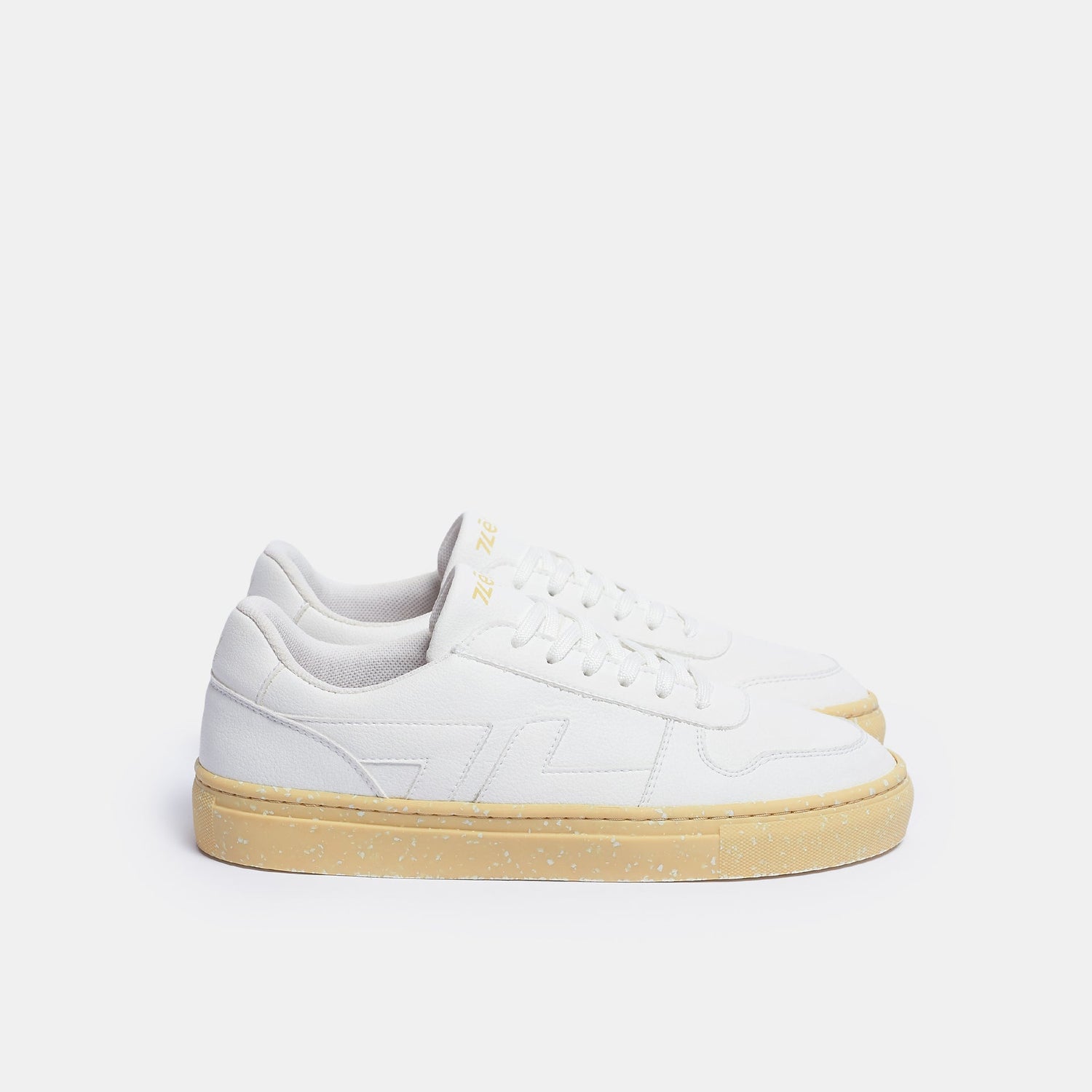 Alpha Bicolors Jaune Sneakers