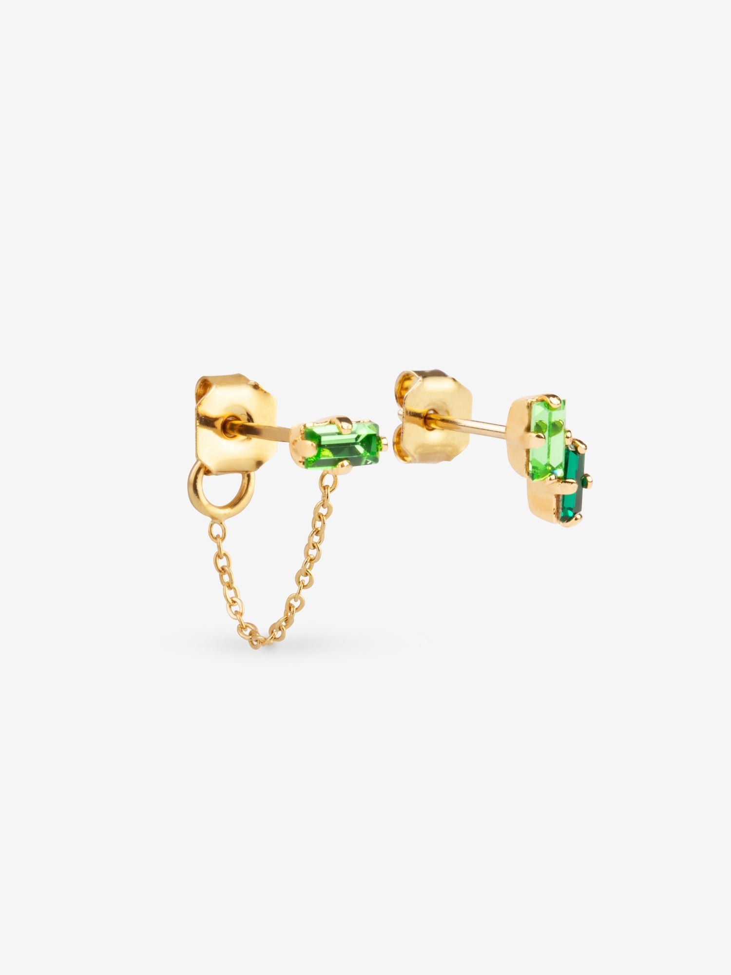 Blaise Earrings Green