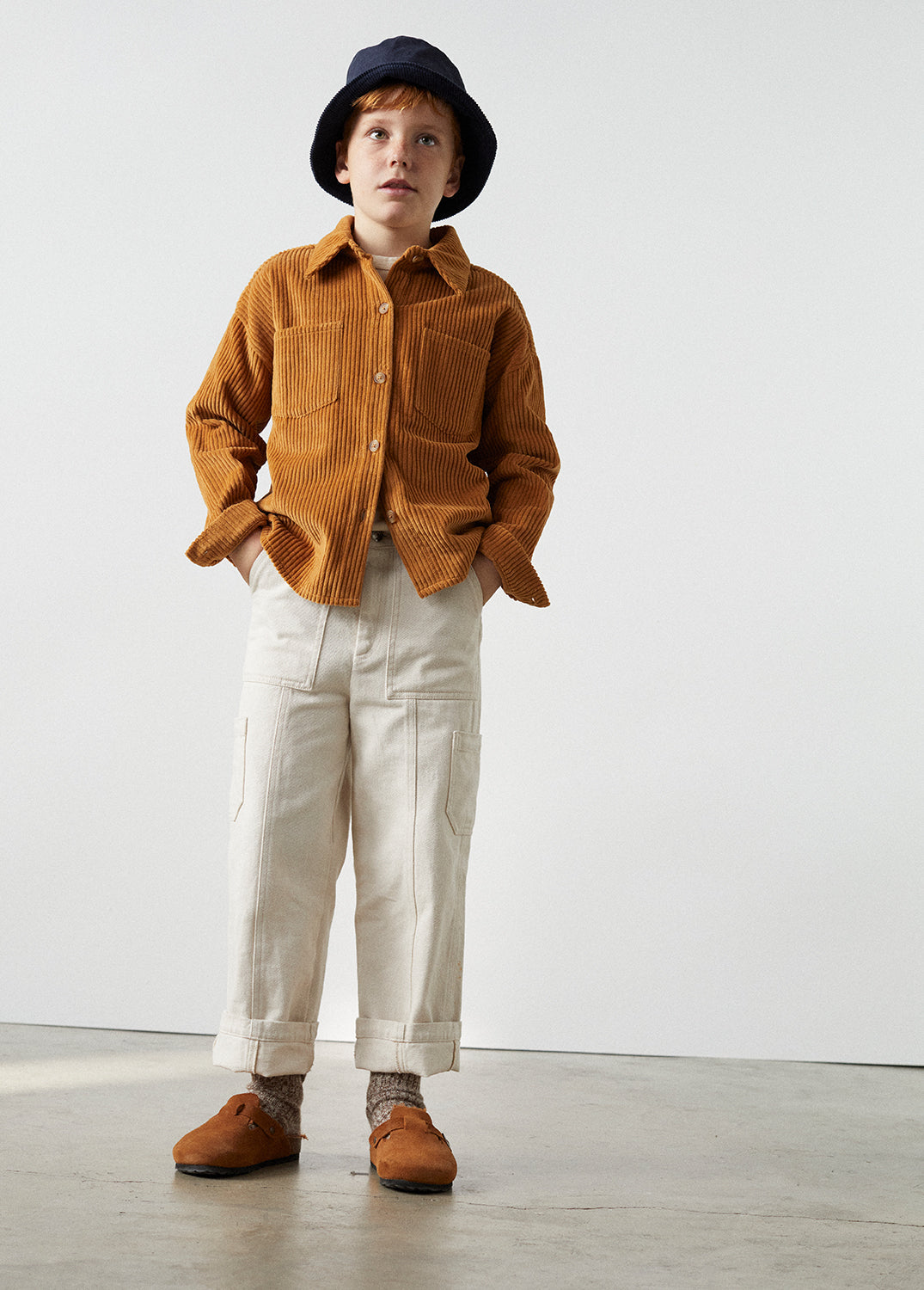 Cameron Kinderoverhemd Buckthorn Bruin