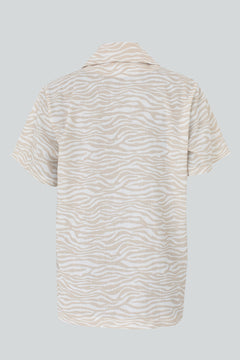 Aloha Zebra -shirt wit