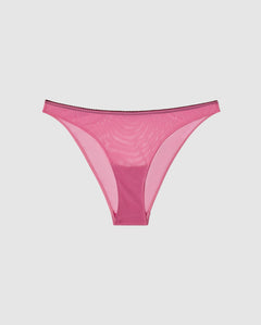 Mesh Bikini Briefs Candy Pink