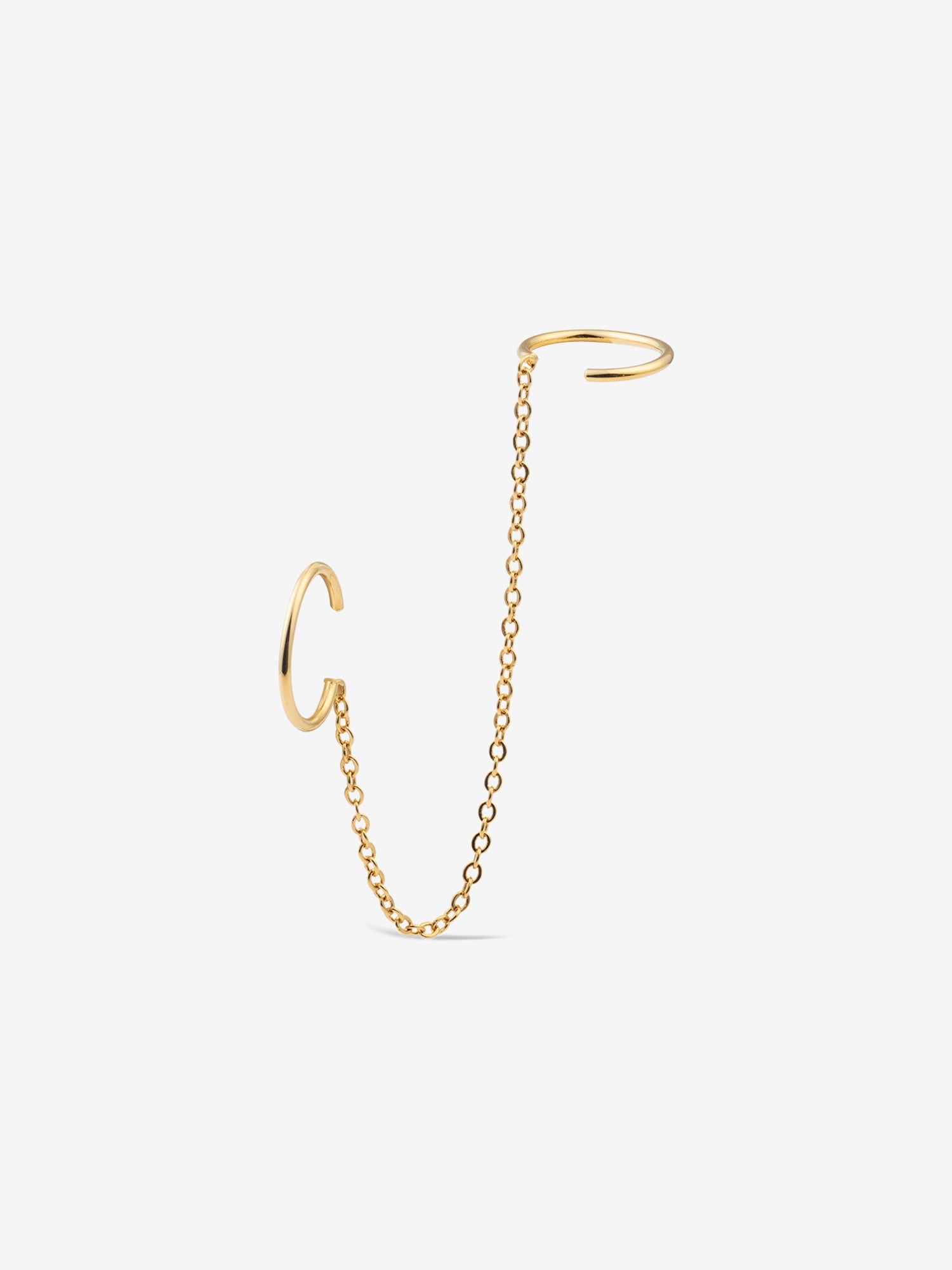 Camille Single Chain Earcuff Gold