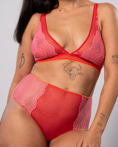 Lace Highwaist -slip 002 Kahlo