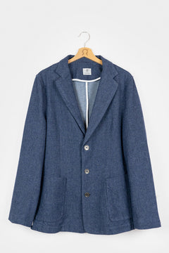 Gerecycled denim blazer Curzio