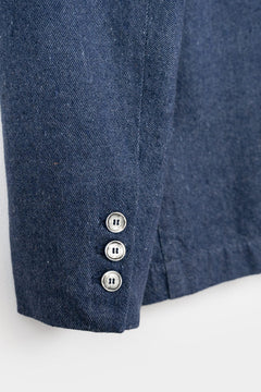 Gerecycled denim blazer Curzio