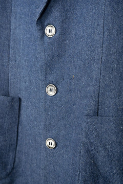 Gerecycled denim blazer Curzio