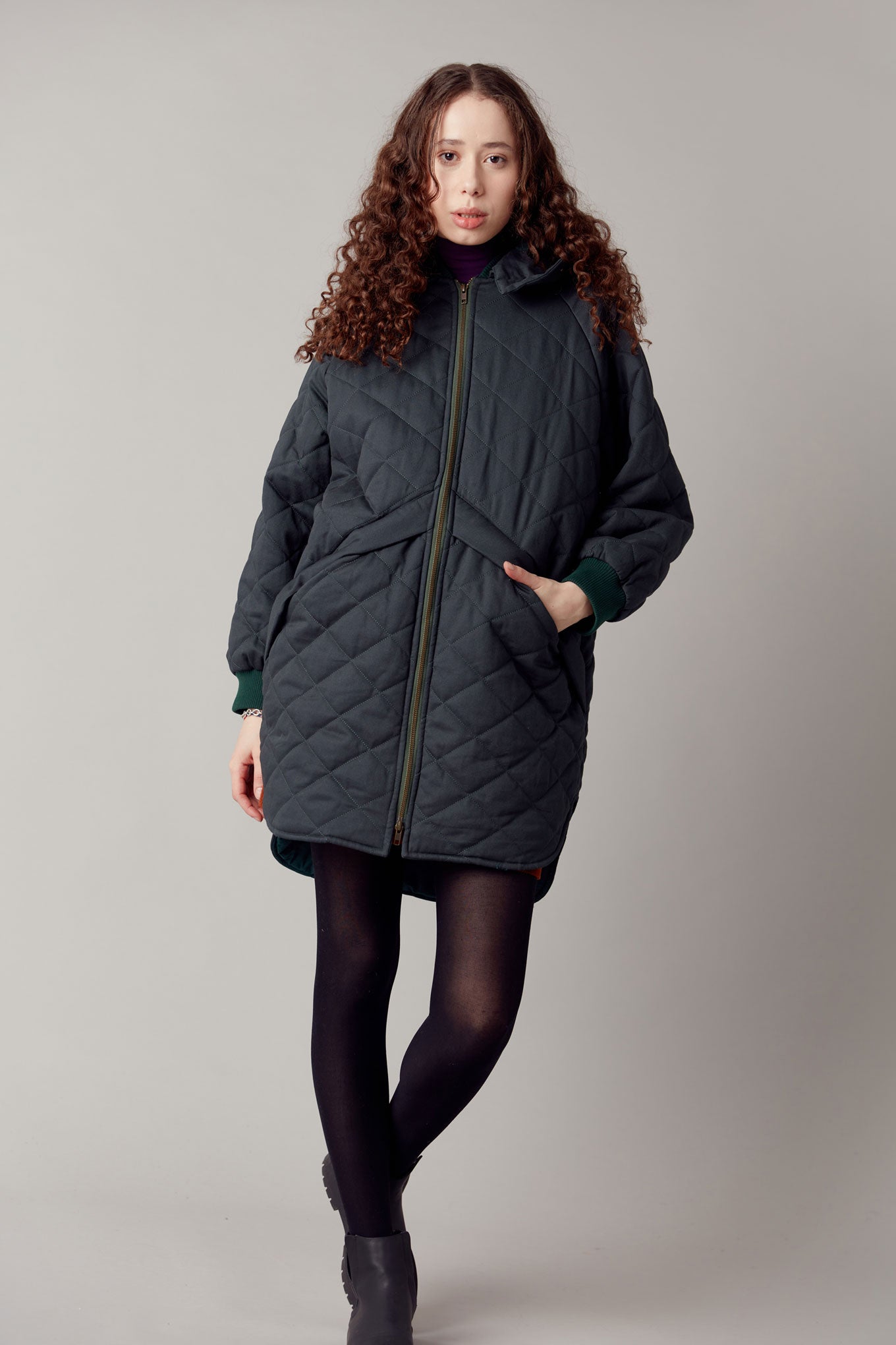 Daniella Katoenen Jas Ivy Green