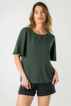 Reversible Blouse Deep Green