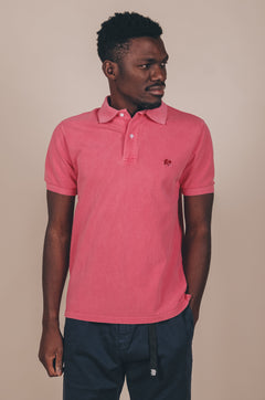 Alcalali Polo Shirt Pink Blossom