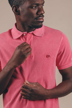 Alcalali Polo Shirt Pink Blossom